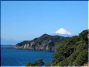 黄金崎からの富士山