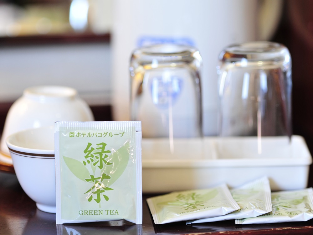 【全室共通】グラス・湯呑み・緑茶