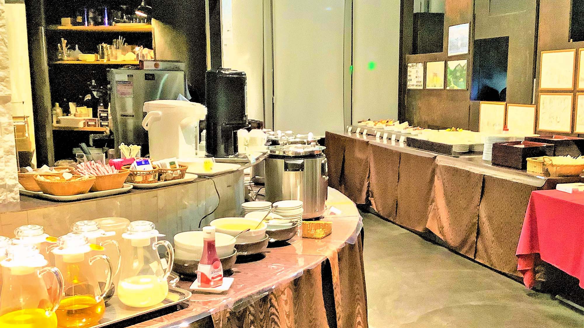WASHOW朝食バイキング料理コーナー