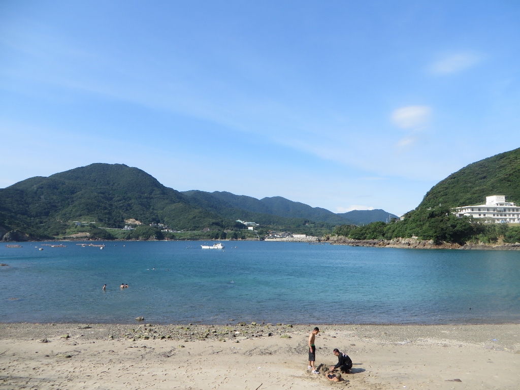 坊津海水浴（輝津館前）