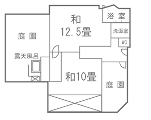 つばき平面図