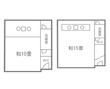 和室Ｏ/Ｂ平面図