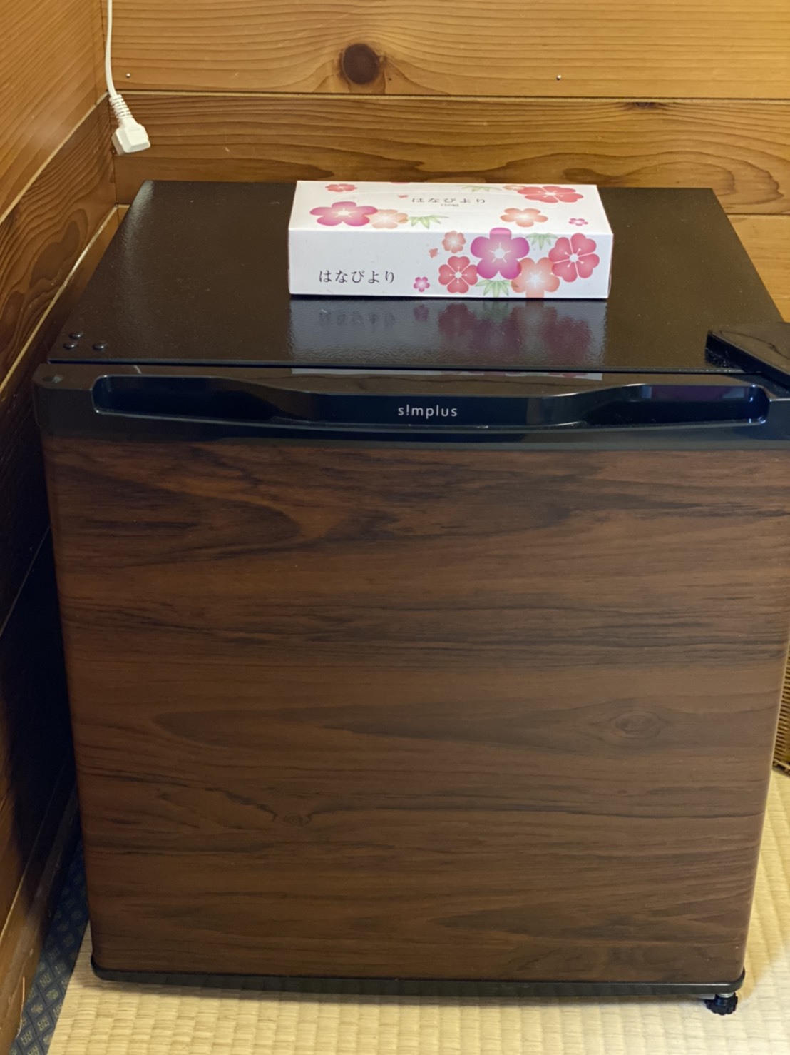 お部屋のティッシュは毎回新品です。