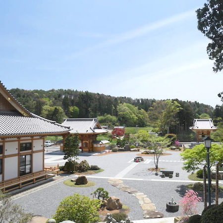 【津龍院】境内からの『風景』とても清々しい空気を感じる場所です