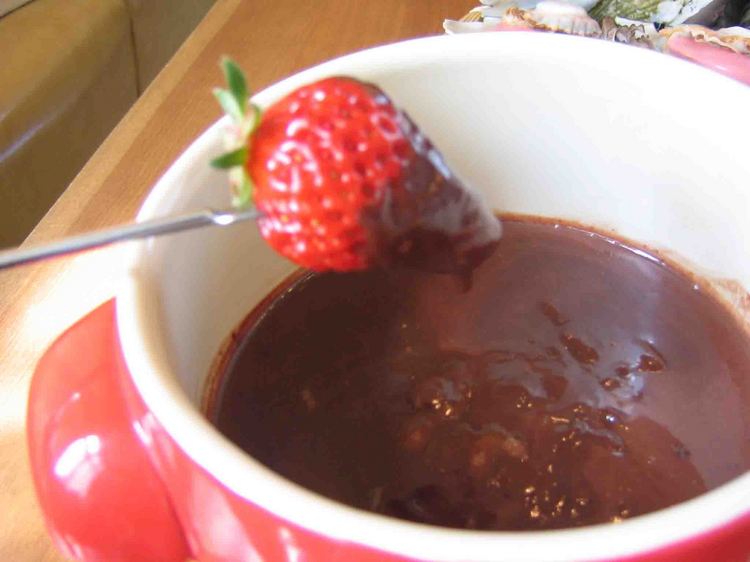 チョコレートフォンデュ