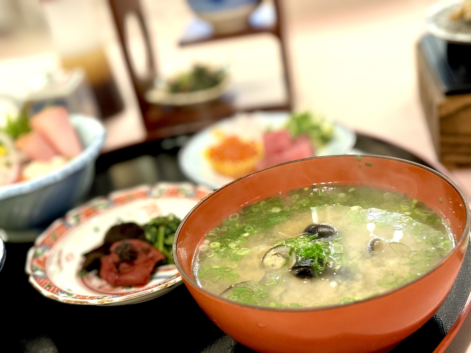 【ご朝食イメージ】山陰のシジミの味噌汁