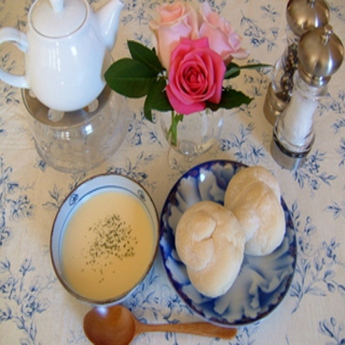 朝食スープ・パン