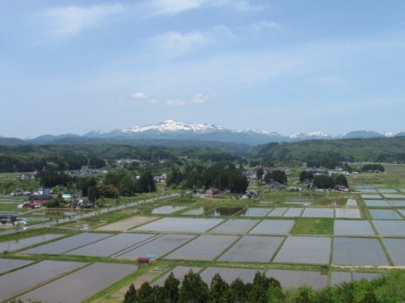 【部屋からの眺め・春】