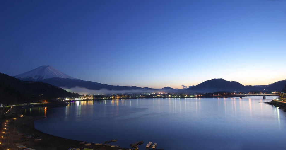 Kawaguchiko Onsen Hotel Mifujien Mount Fuji Japan Great - 