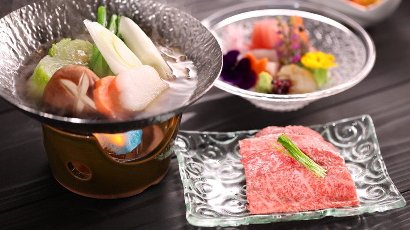 【舞の料理 一例】国産牛鍋