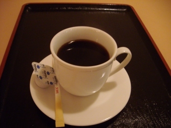 モーニングコーヒーをどうぞ