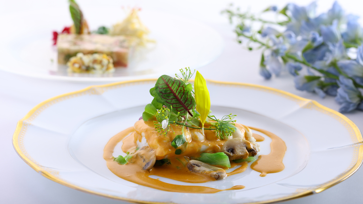 スタンダードプランある日のお料理旬の味をフレンチで