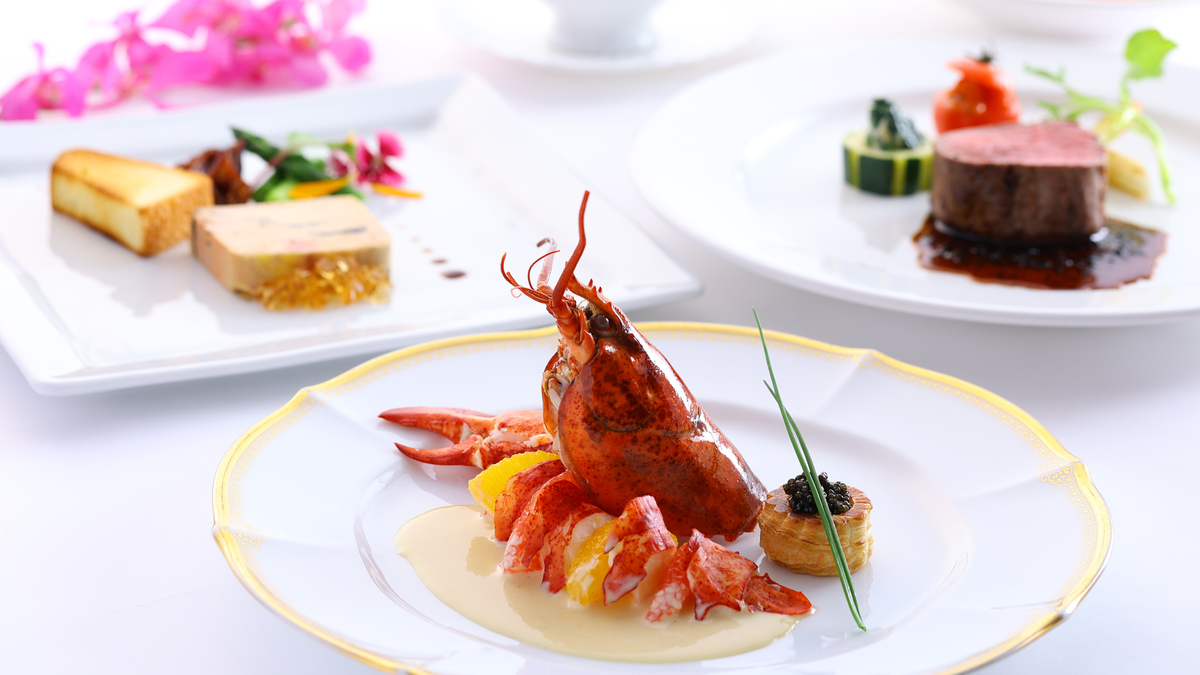 贅沢グルメプランある日のお料理一例