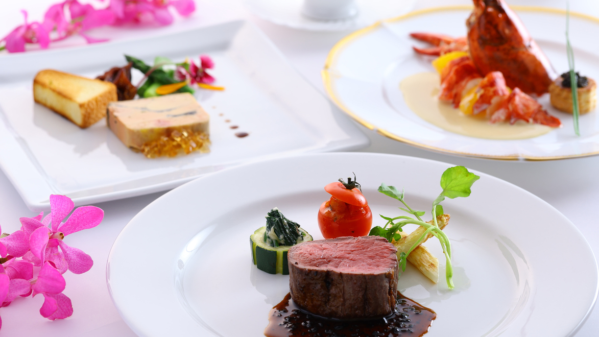 贅沢グルメプランある日のお料理一例