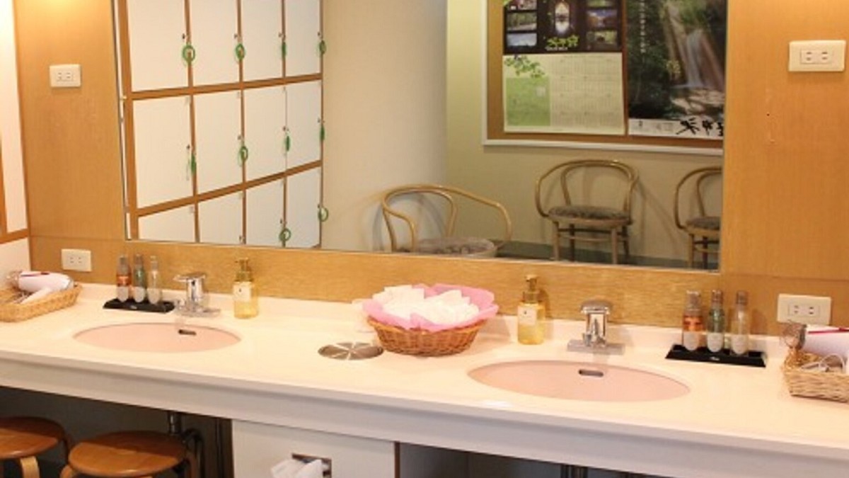 女性浴場脱衣所