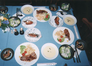 お食事例