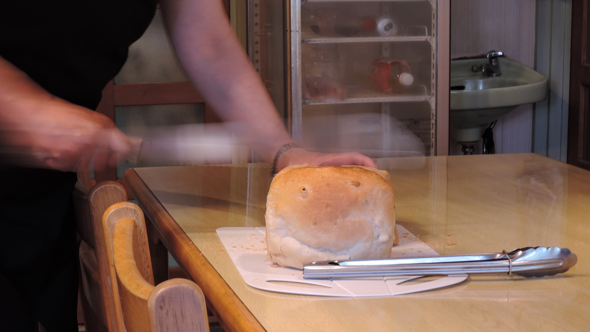 *【朝食一例】オーナー夫人手作りの自家製パンはおかわり自由です♪
