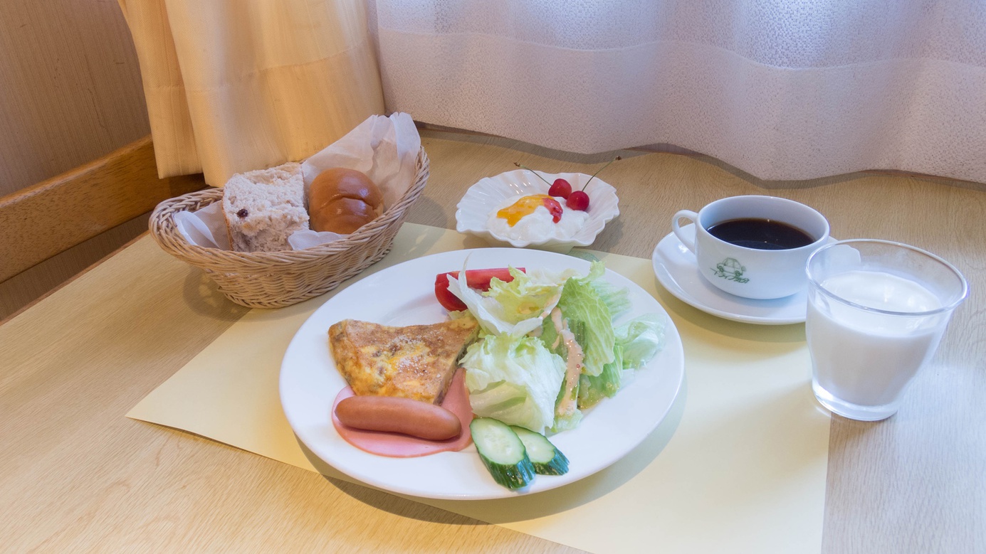 *【朝食一例】地元食材を中心とした朝ごはん