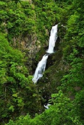 竜の門の滝
