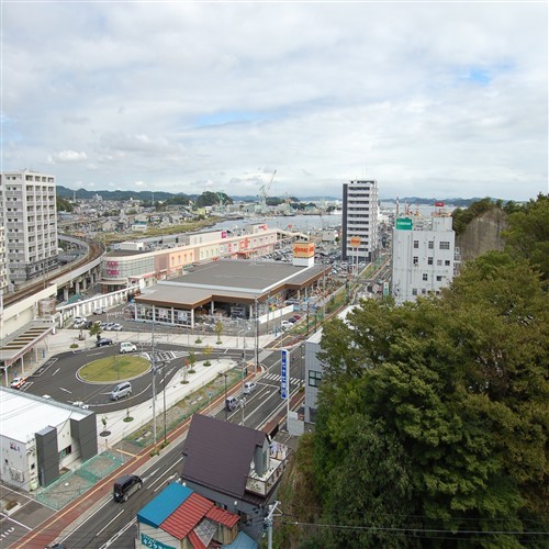 塩釜港方面（朝）