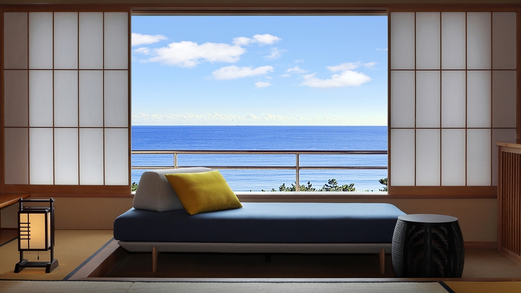 露天風呂付和室 昼景 広縁イメージ