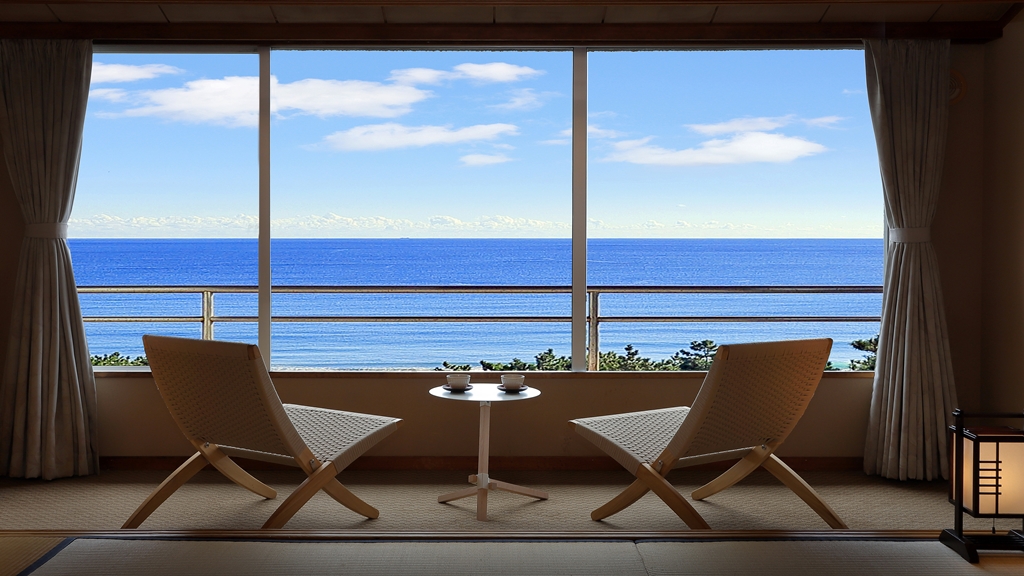 檜内風呂付和室(12.5畳+広縁+内風呂) 広縁イメージ