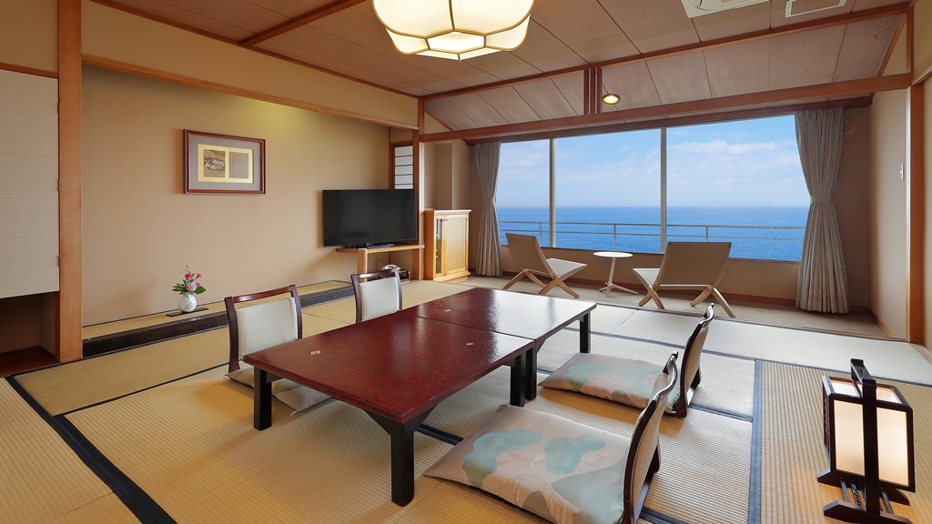 檜内風呂付和室(12.5畳+広縁+内風呂) 昼景イメージ