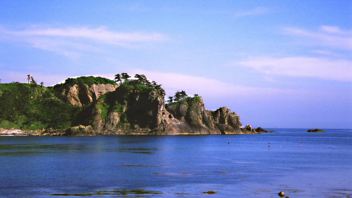 *館山崎の絶景を一望できます。