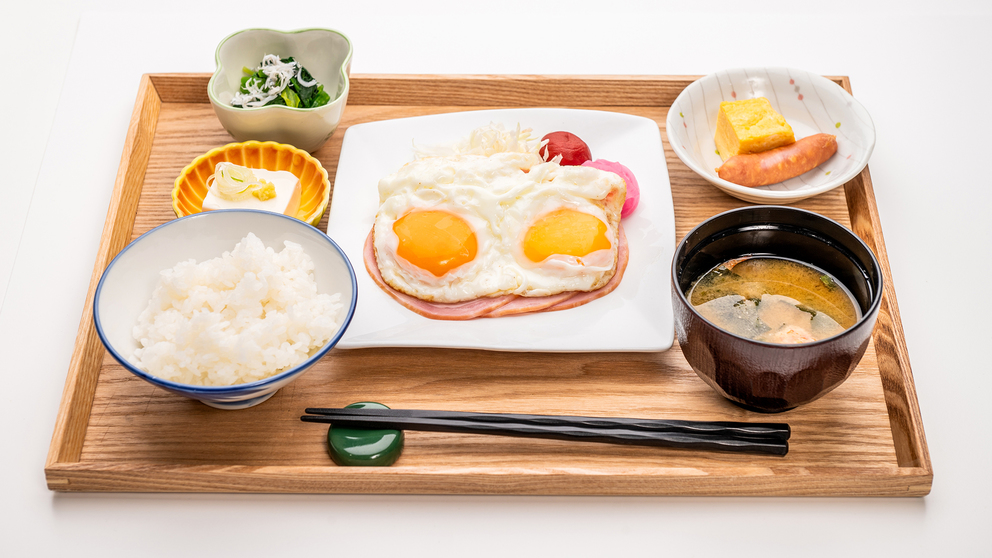 #朝食一例 食材へのこだわりが自慢！