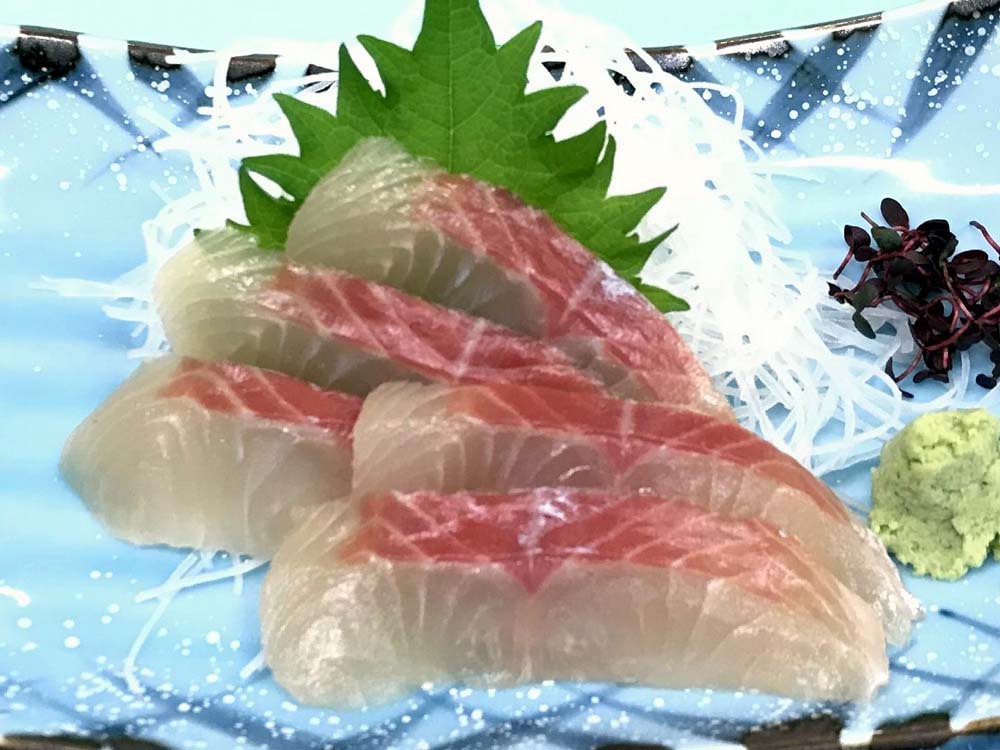 料理イメージ（信州大王岩魚のお刺身）