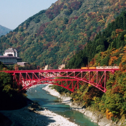 黒部峡谷トロッコ電車