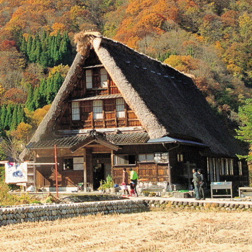 世界遺産五箇山合掌造り集落