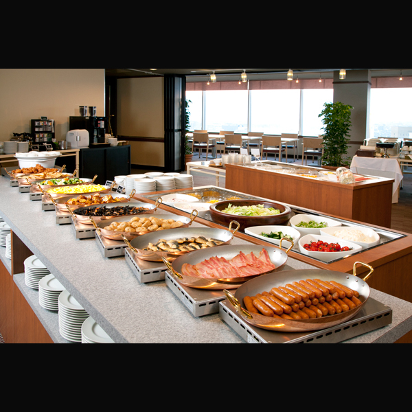 朝食バイキング