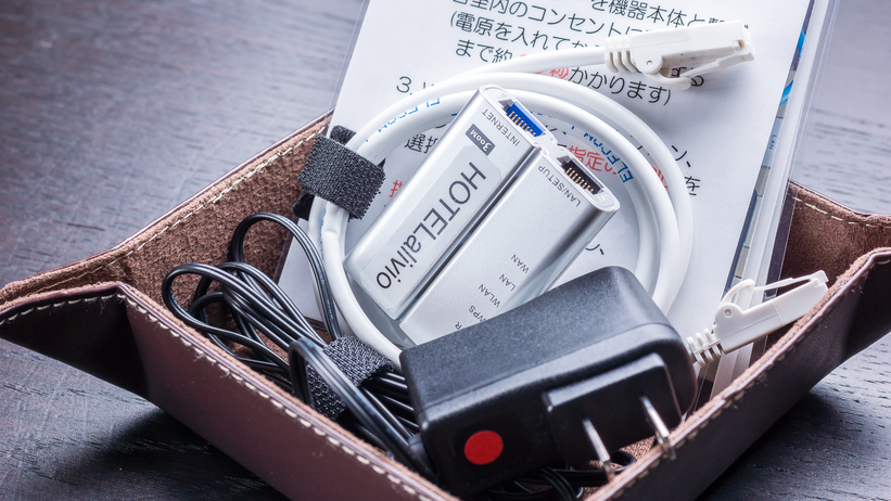 Wifiアクセスポイント （フロントにて貸出）