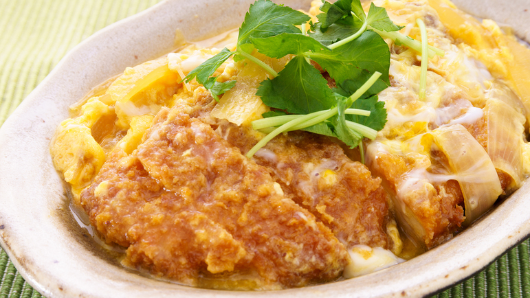 【おかず】 カツ煮（日替わりメニュー）