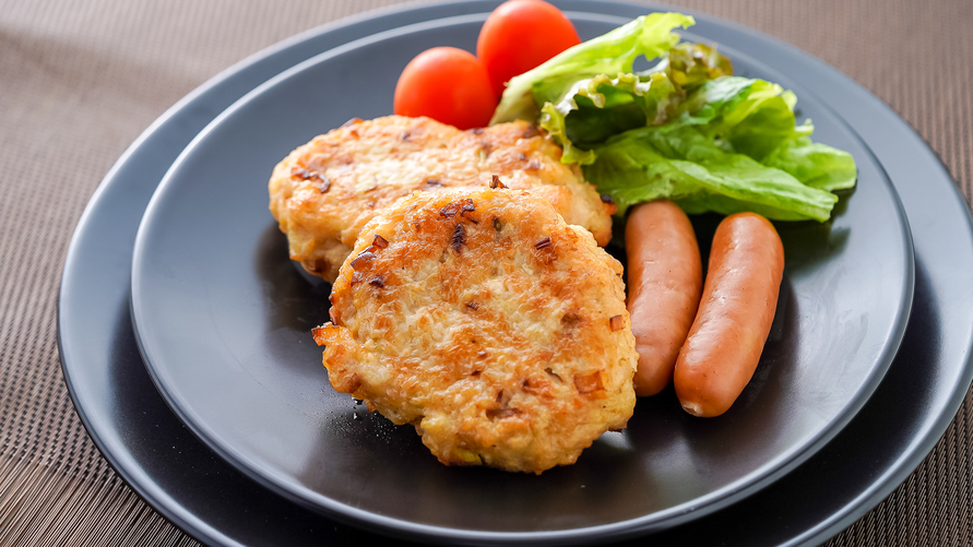 【おかず】 鶏つくねハンバーグ（日替わりメニュー）
