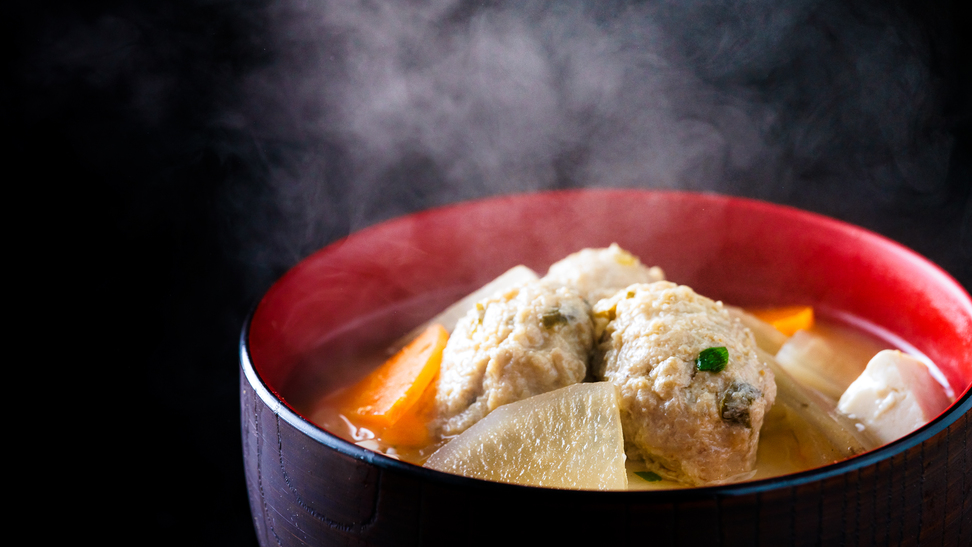 【お味噌汁】 鶏だんごみそ汁（日替わりメニュー）