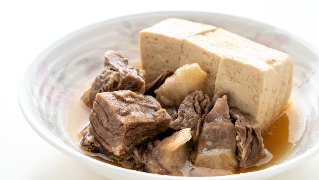 【おかず】 牛すじ豆腐（日替わりメニュー）