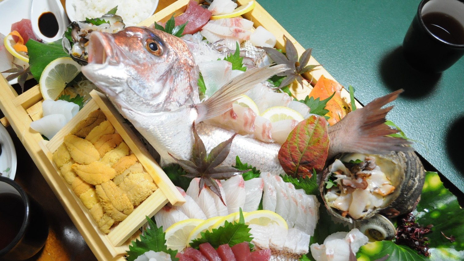 グレードアップ会席（※イメージ）お祝いや記念日に♪少し贅沢に瀬戸内の鮮魚を堪能いただけます