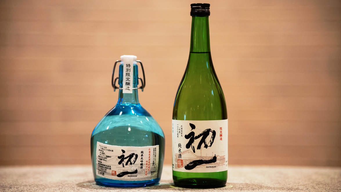 ホテルオリジナル日本酒「初一」純米・大吟醸