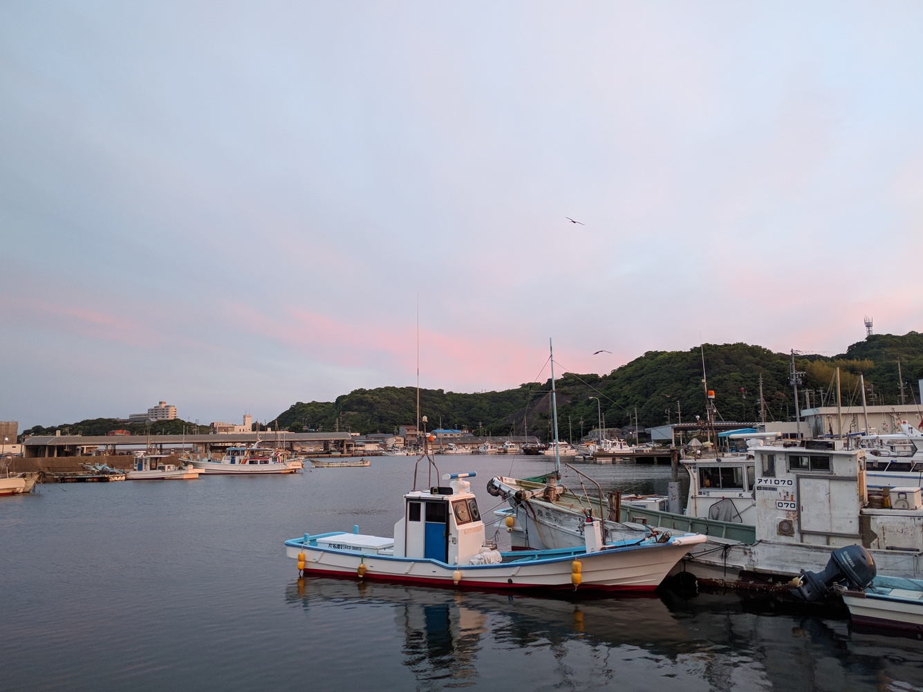 夕方の風景