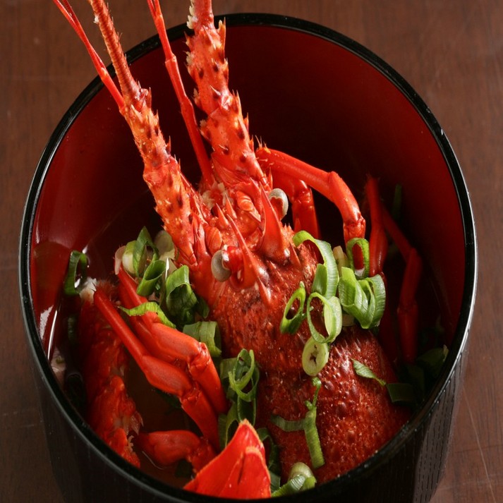 濃厚な伊勢海老のダシがいっぱい♪おみそ汁