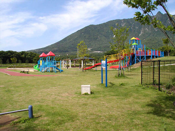 ひょうたん池公園 芝生の広場もあります