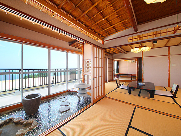 最上階オーシャンビュー和室（角部屋）