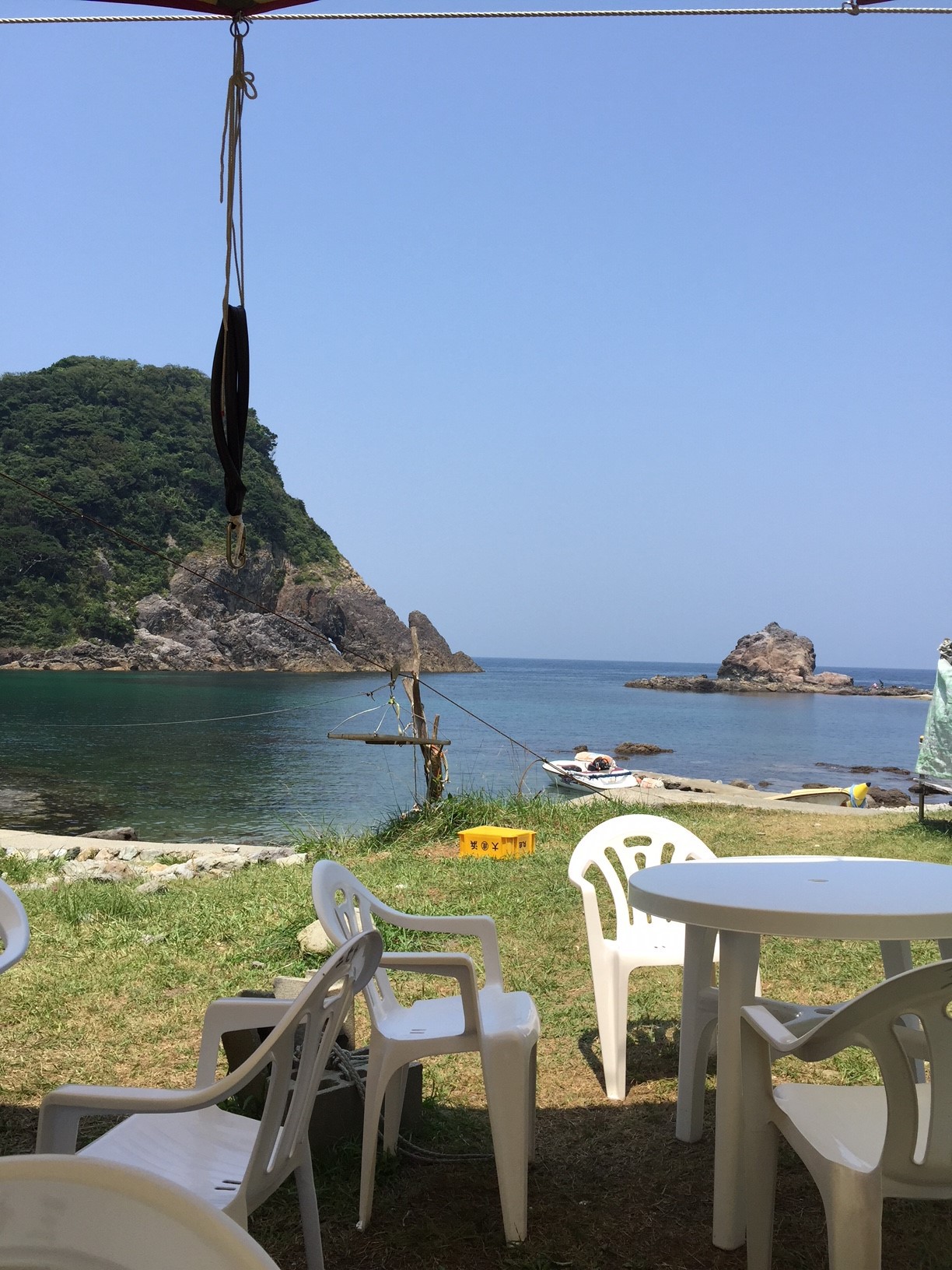 今子浦海水浴場三七十海の小屋