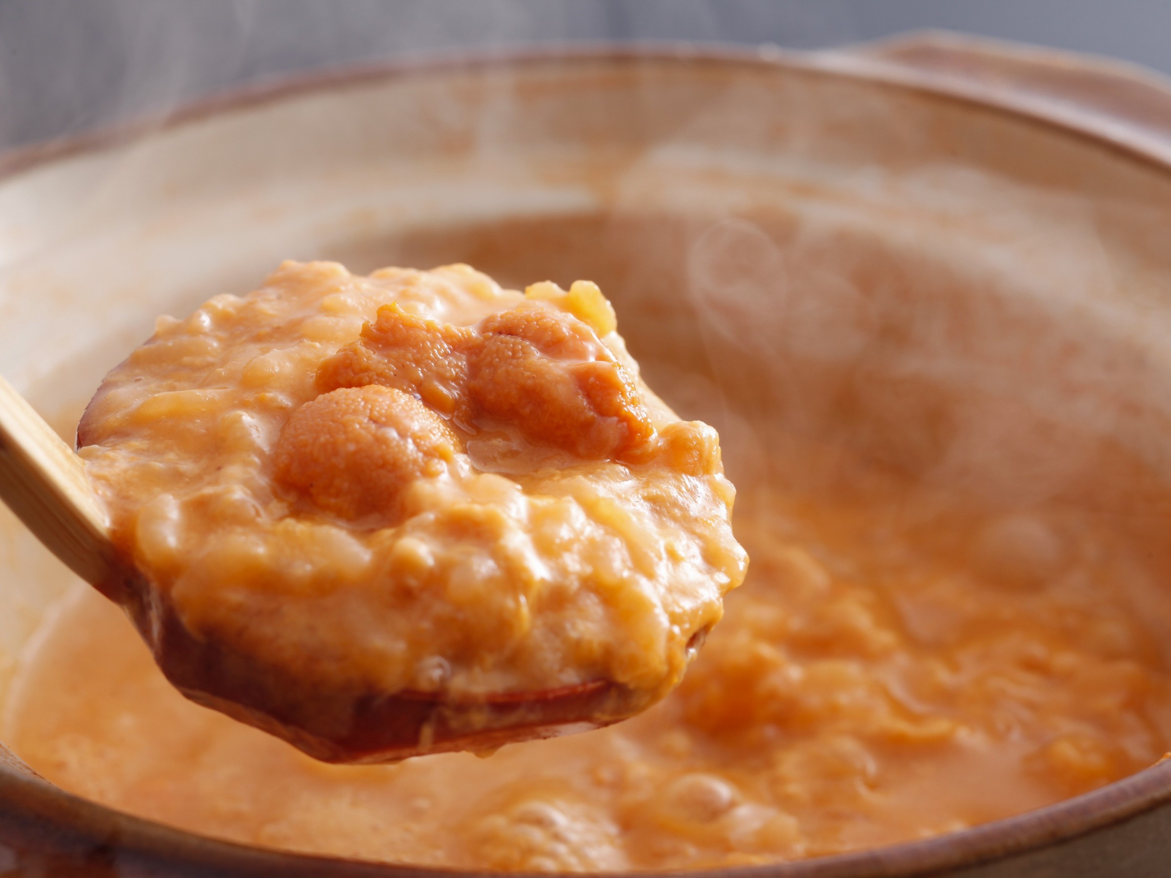 濃厚うに雑炊！！