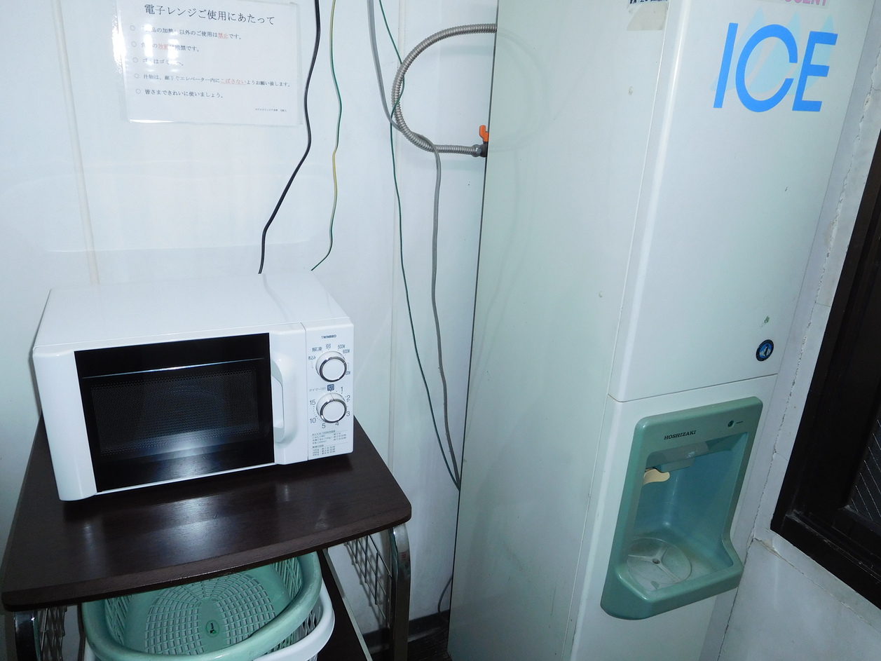 電子レンジ&製氷機