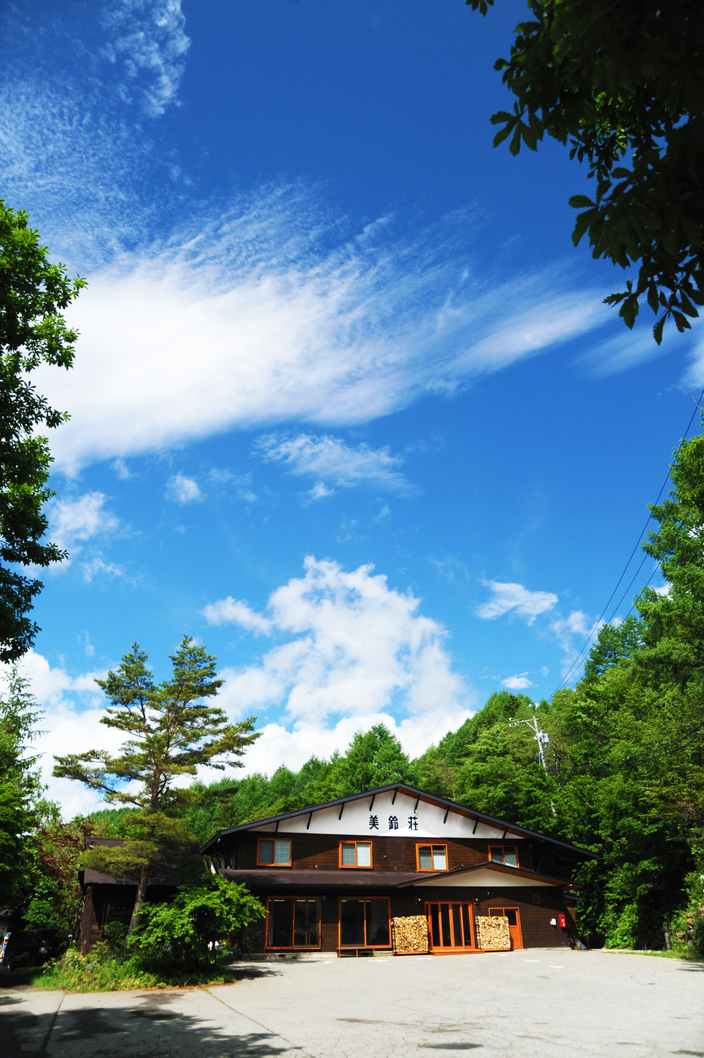 美鈴荘外観Exterior of Onsen Yado Misuzuso