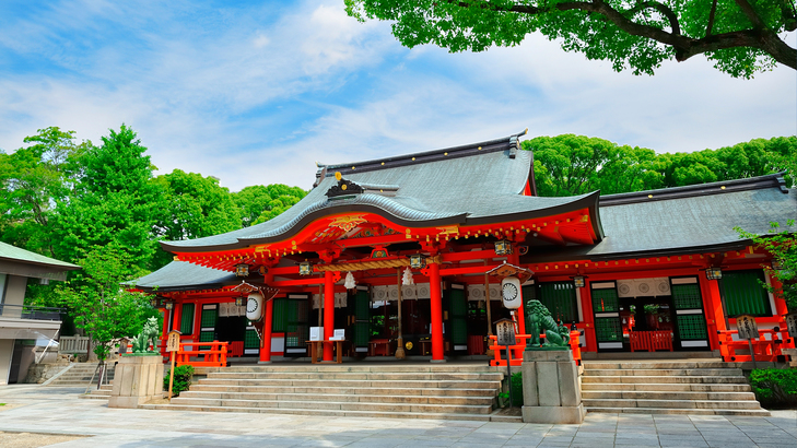 神戸生田神社まで徒歩で約1分