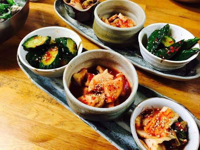 キムチ三点盛り